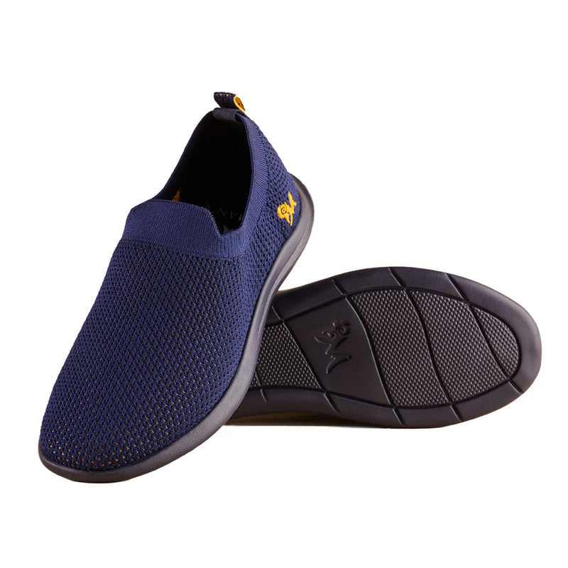 Neeman's Slip-On Casual Shoes for Men| Navy Blue | Padded Insole