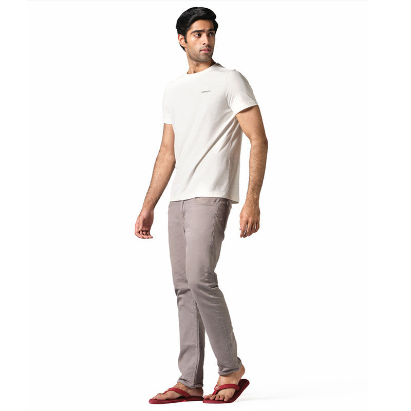 Neeman's Organic Cotton T-Shirt for Men | Crew Neck | Ivory