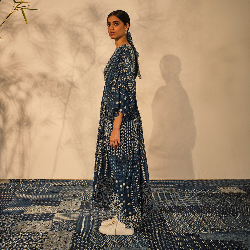 Cotton Kaftan Dress for Women | Indigo