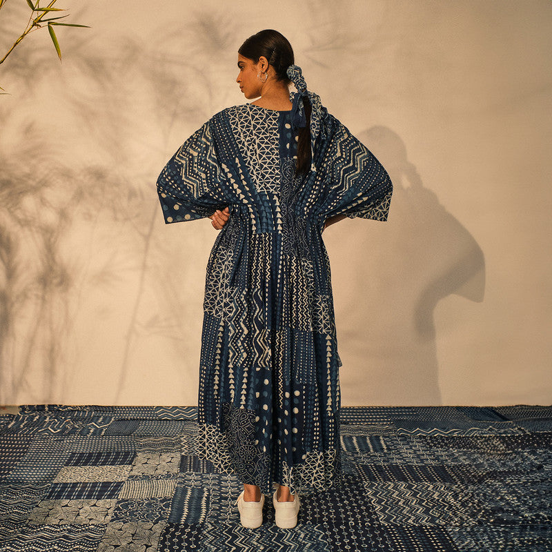 Cotton Kaftan Dress for Women | Indigo