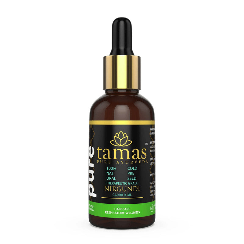 Nirgundi Cold Pressed Oil | Therapeutic Grade | 30 ml