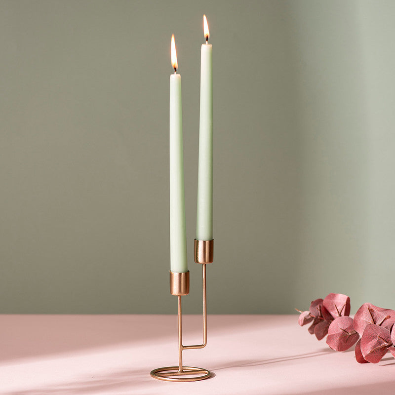 Stainless Steel Candle Holder | Luxurious Radiant | Gold