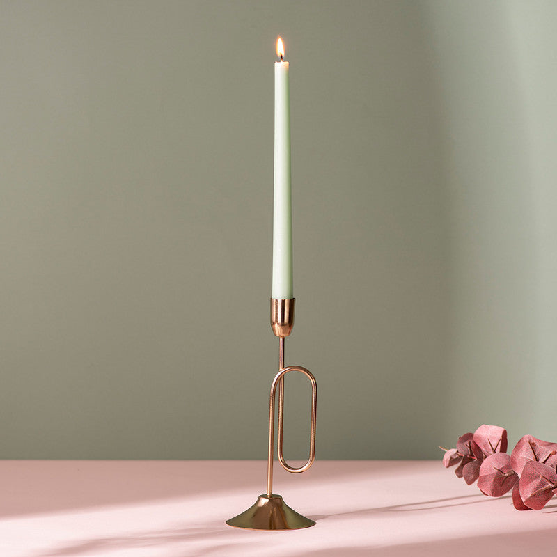 Stainless Steel Candle Holder | Glamorous Exquisite | Gold