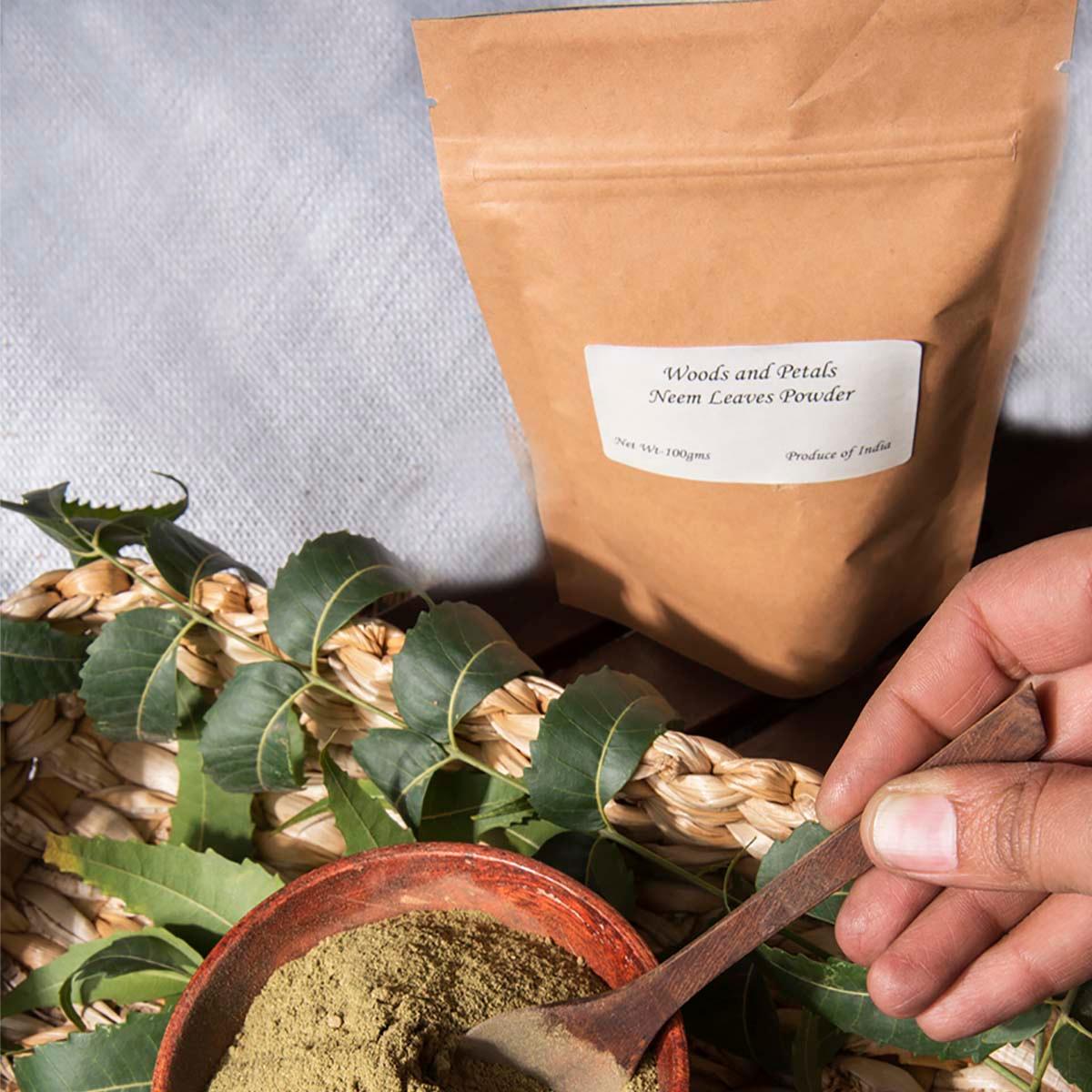 Organic Neem Leaves Powder for Skin & Hair