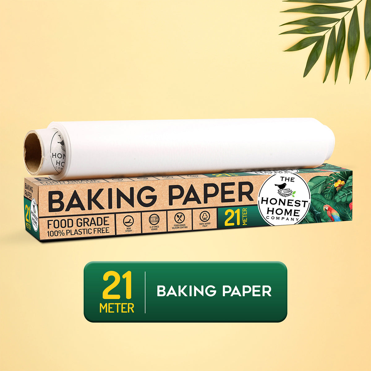 Baking Paper Roll | Microwave, Air Fryer & Induction Safe | 21 m