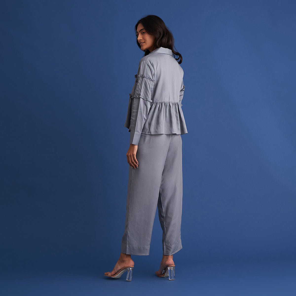 Co Ord Set for Women | Tencel Modal | Grey