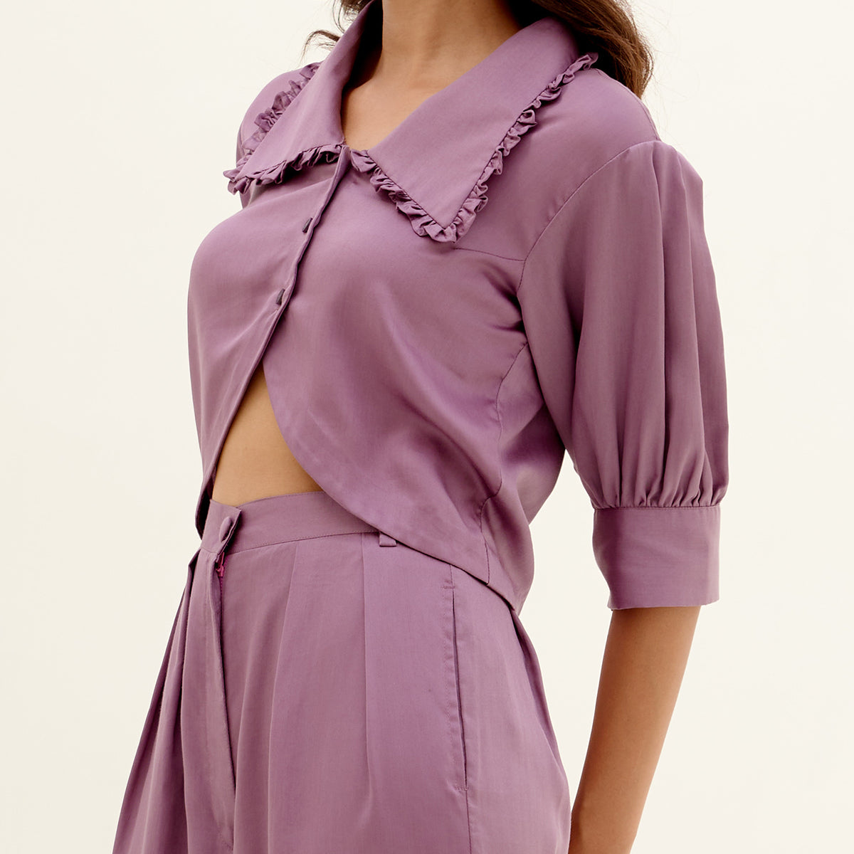 Co Ord Set for Women | Tencel Modal | Lavender