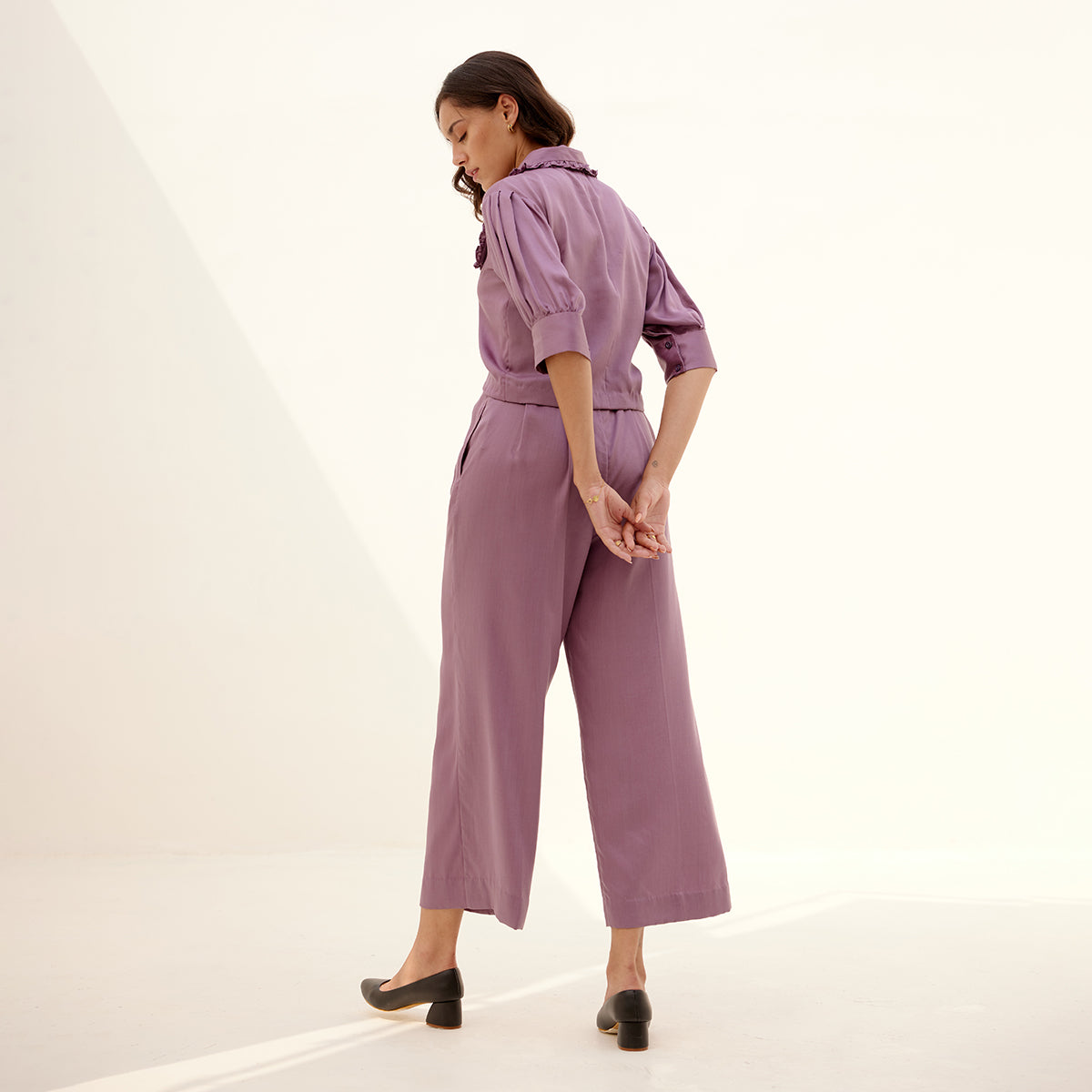 Co Ord Set for Women | Tencel Modal | Lavender