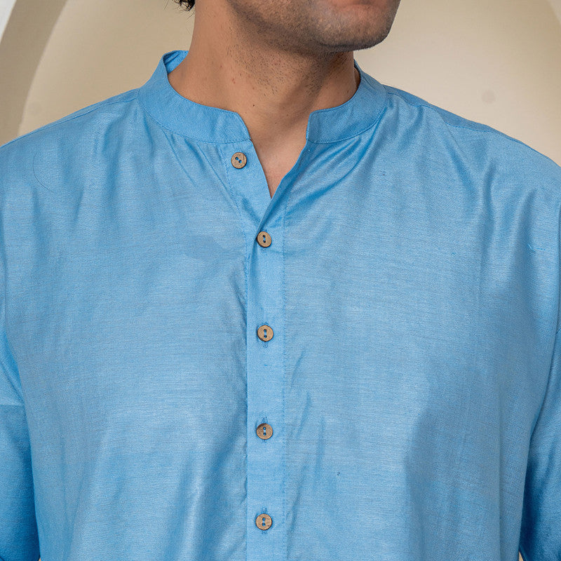 Men's Loungewear Set | Blue | Azo-Free Dyed