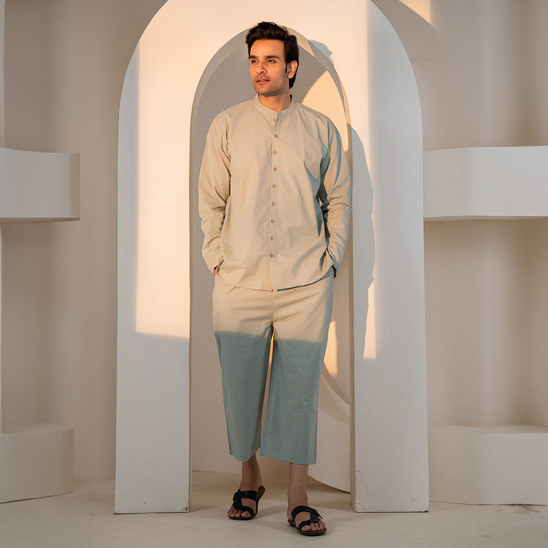 Organic Cotton Men's Sleepwear Set | Green | Azo-Free Dyed