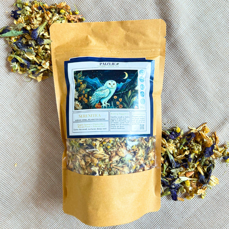 Sereni Tea | Organic Herbal Tea | 50 Gm