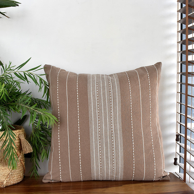 Cotton Cushion Cover | Densely Minimal | Beige