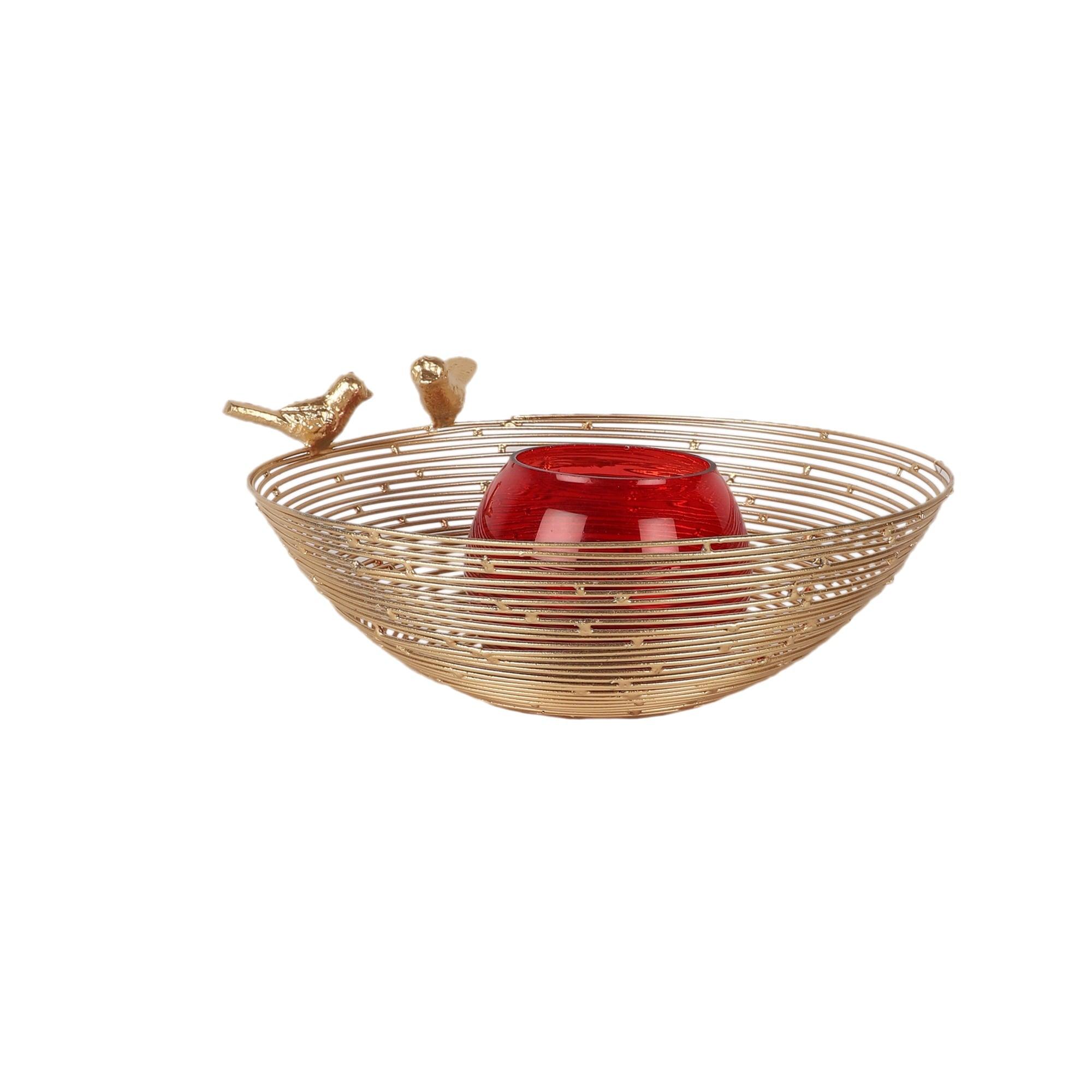 Bird Tealight Holder / Fruits Platter - Amaya Decors