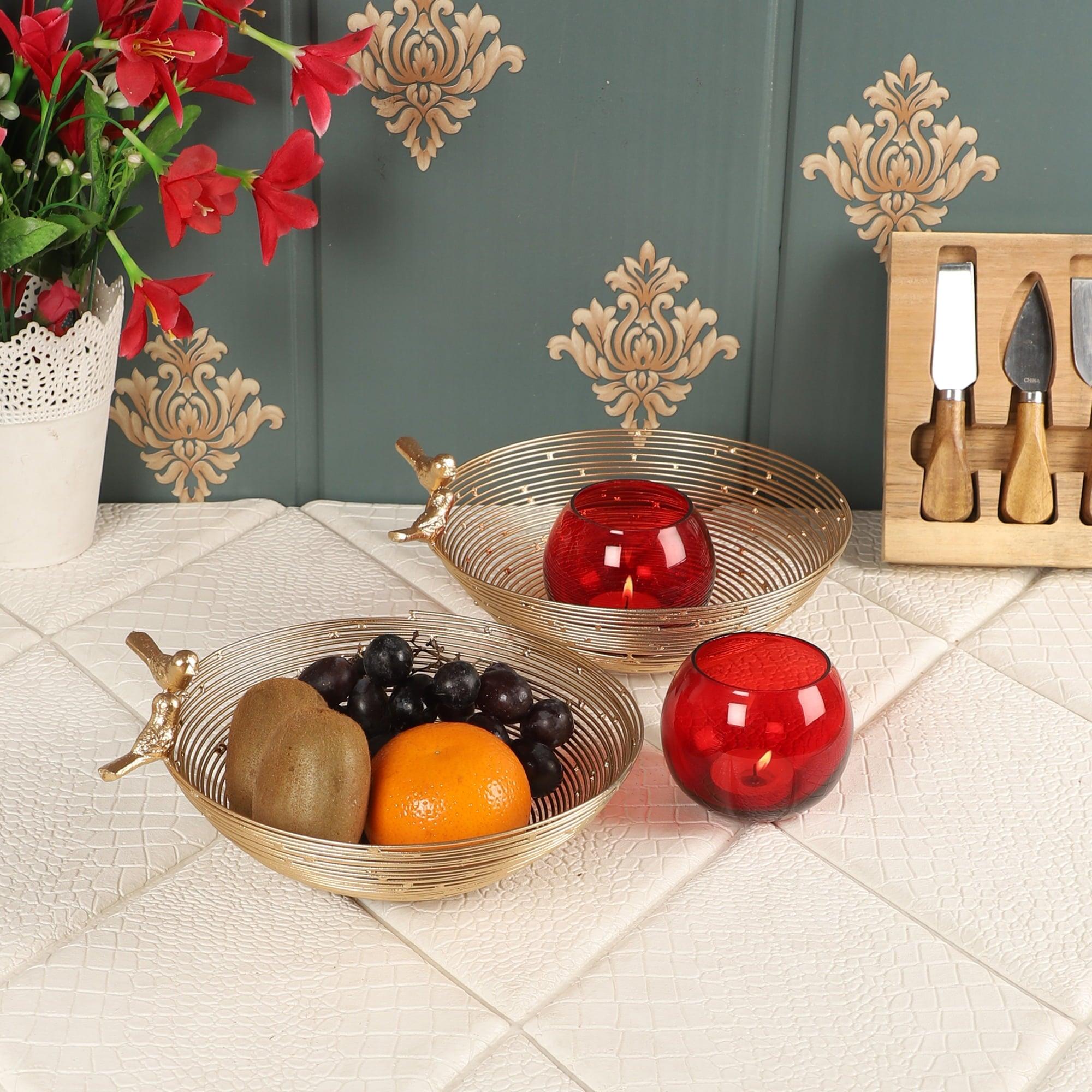 Bird Tealight Holder / Fruits Platter - Amaya Decors