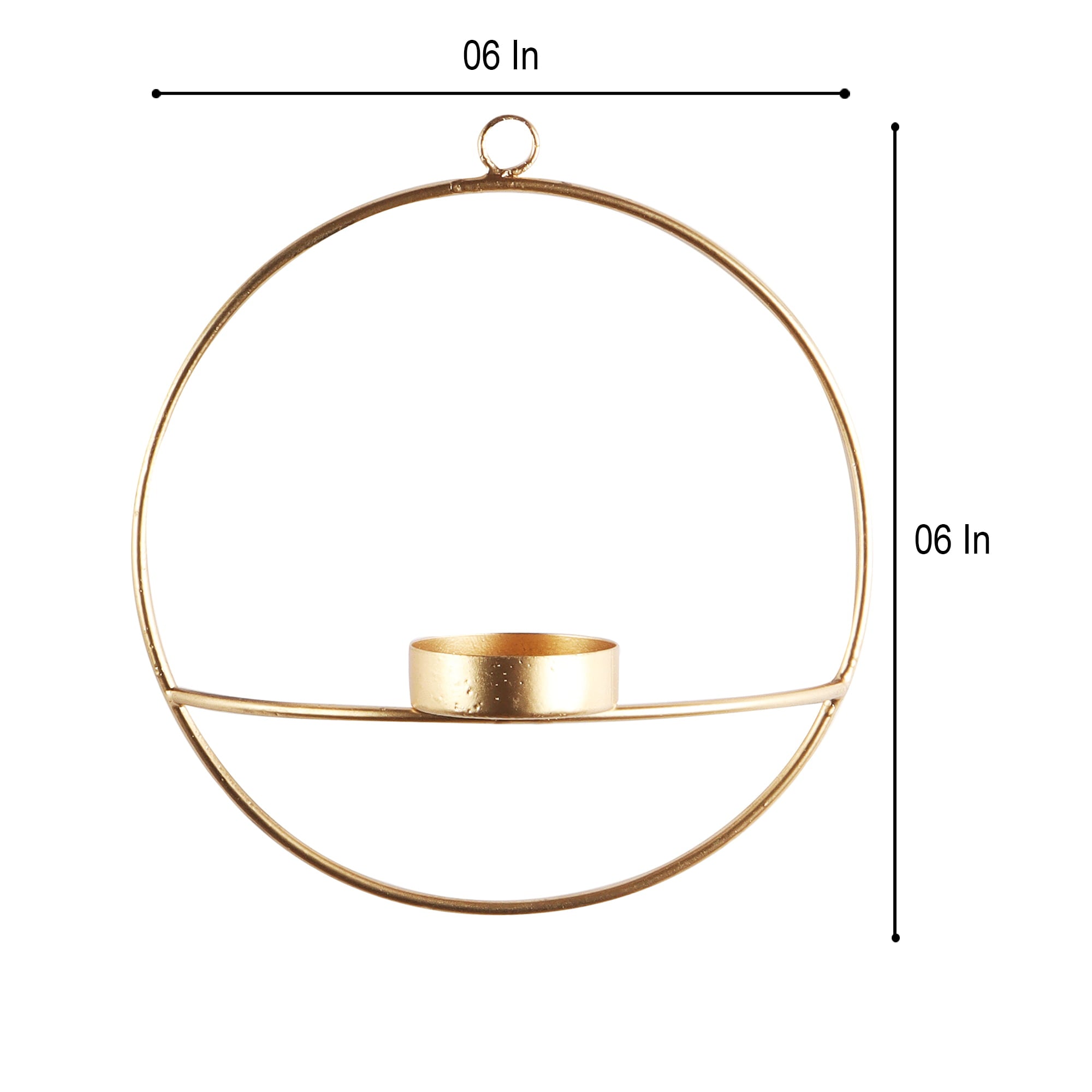 Wall Round Tealight Holder - Amaya Decors