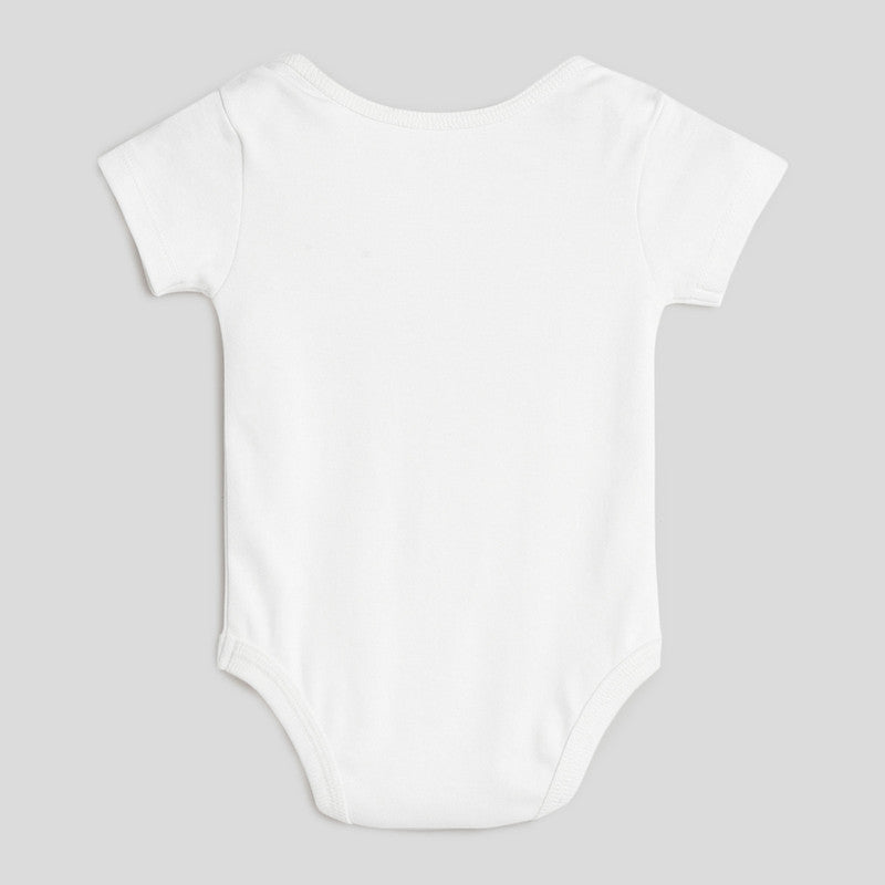 Cotton Bodysuit Onesie | Mini Explorer | Ecru