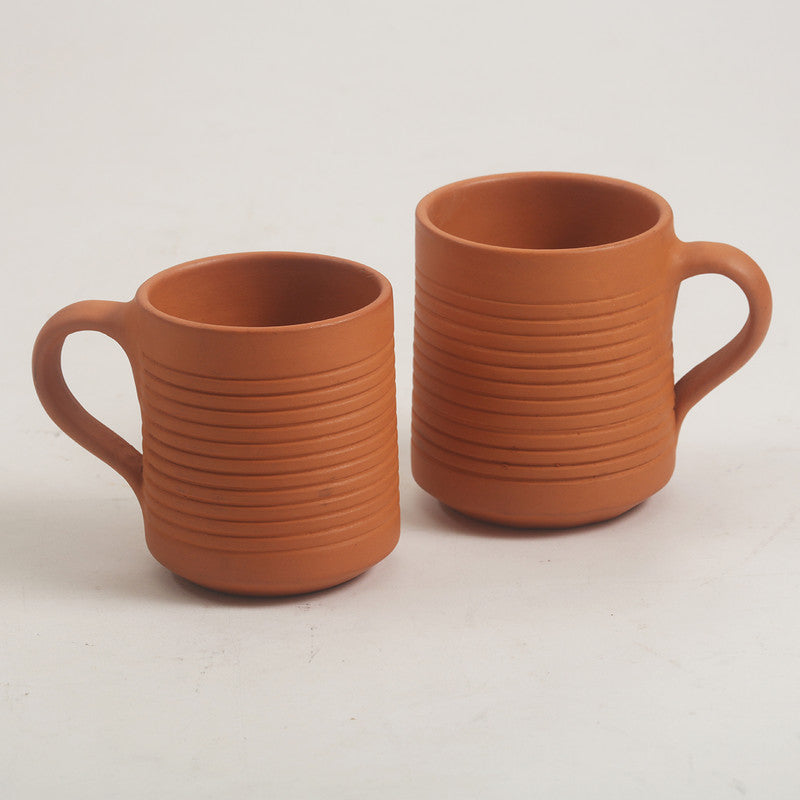 Terracotta Coffee Mug | 225 ml | Set of 2