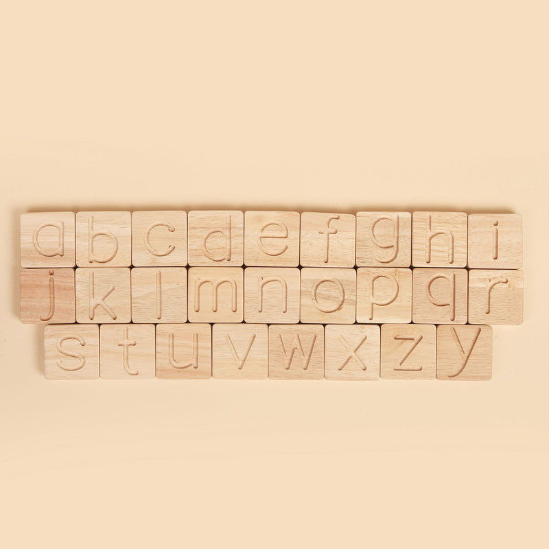 Wooden Toys for Kids | Word Building Set | 26 Alphabets