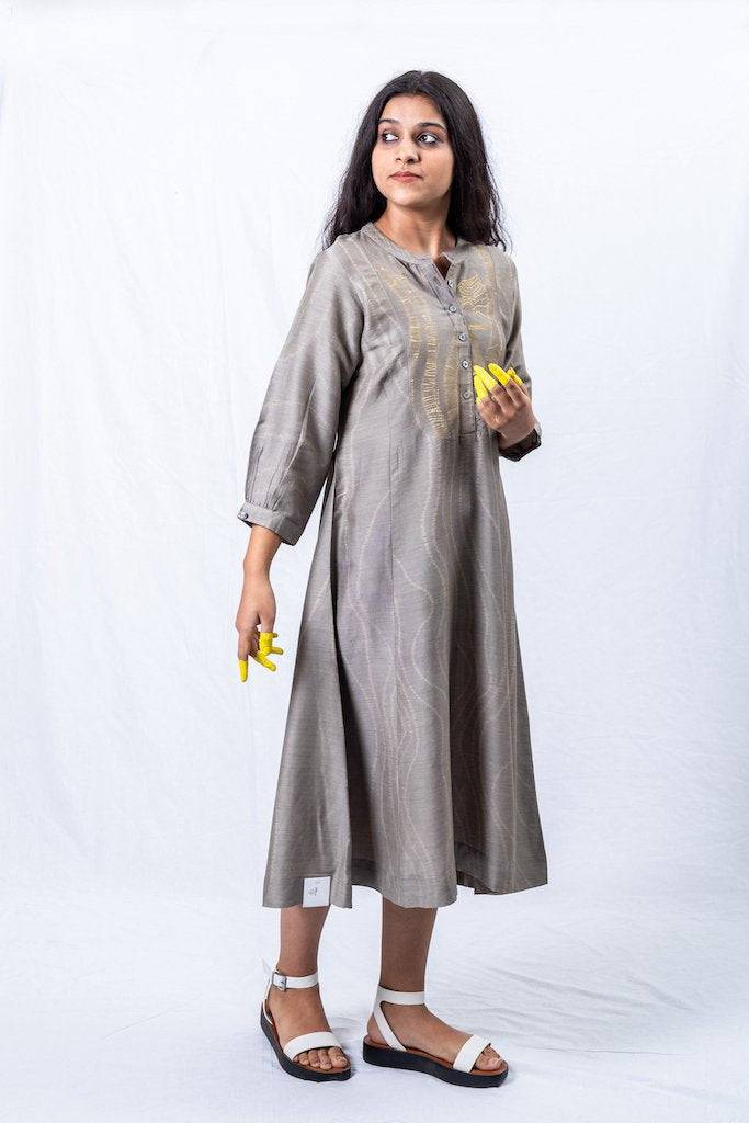 A-Line Yoke Dress