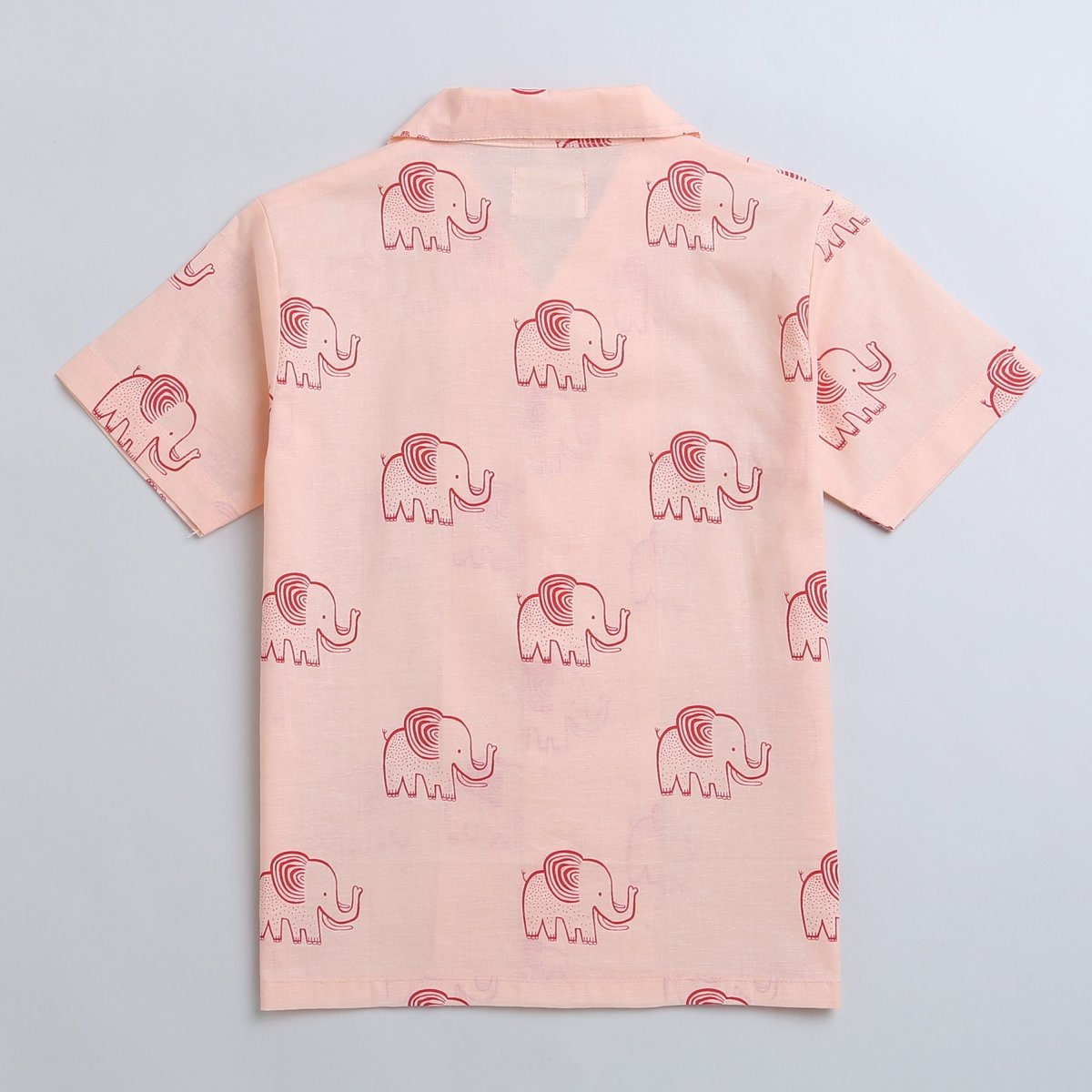 A Stomping Elephant- Boys Cotton Shirt