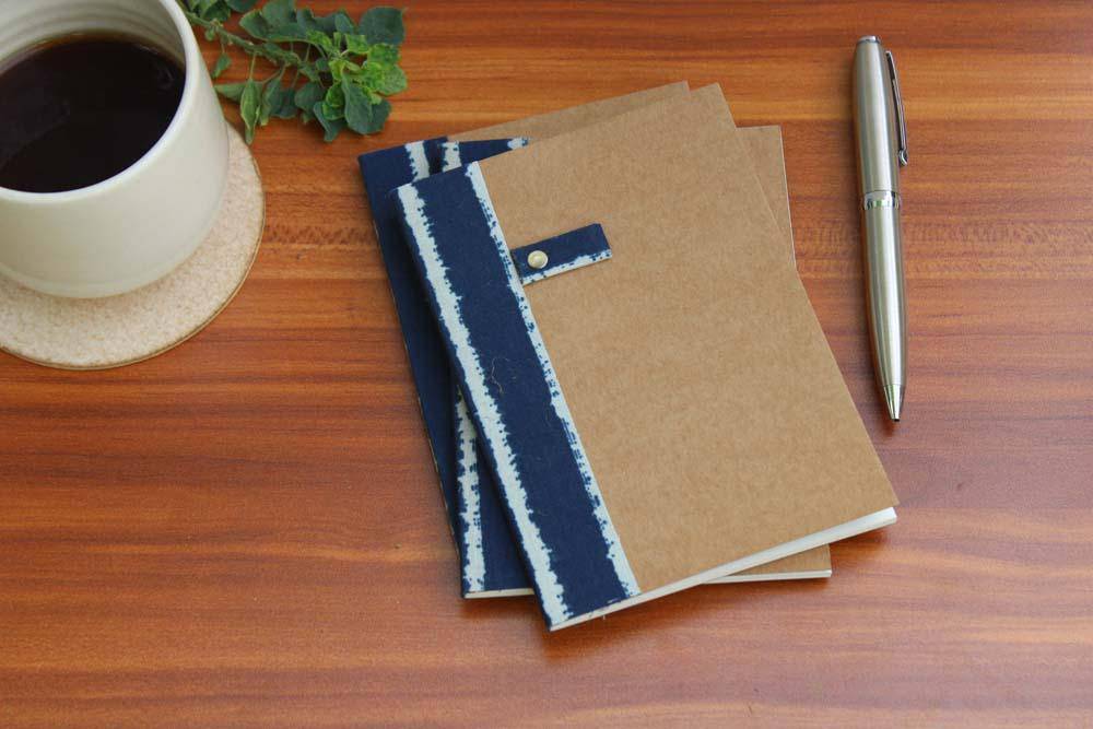 A6 Paperback Notebook - Set of 3