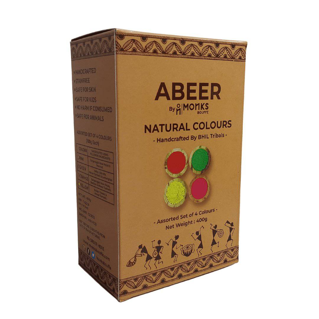 Abeer Natural Holi Colours Handcrafted by BHIL Tribals