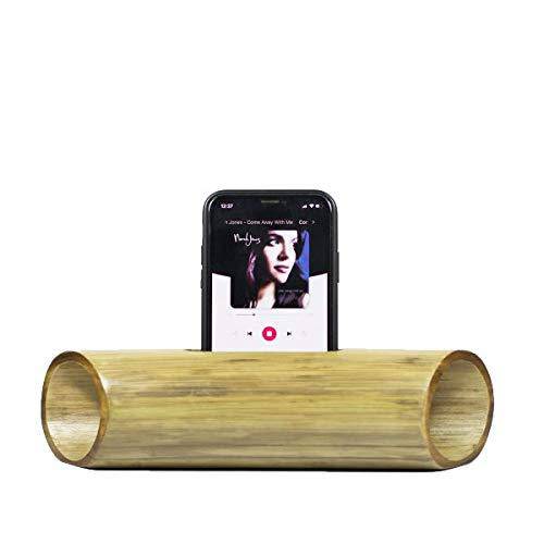 Acoustic Bamboo Amplifier and Mobile decking Station