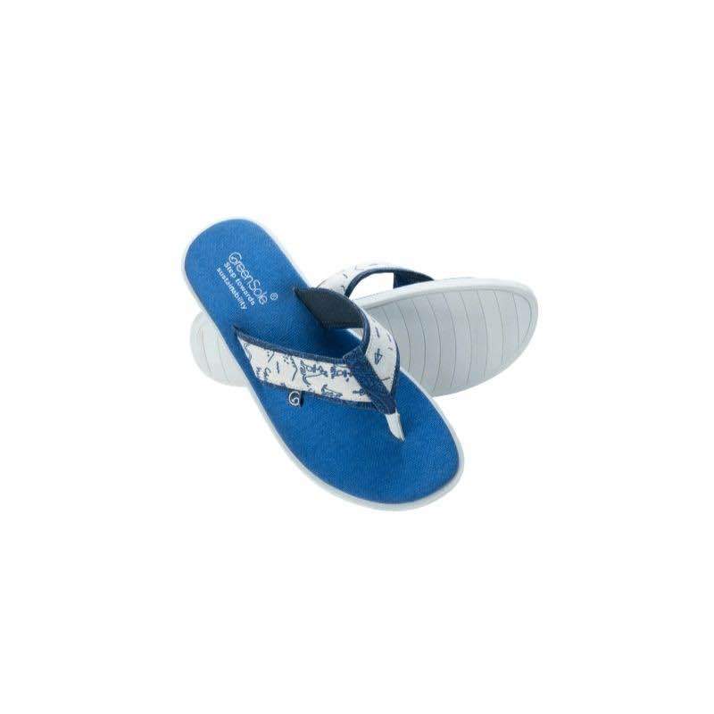 Amaron Blue Sustainable and Vegan Flip Flops