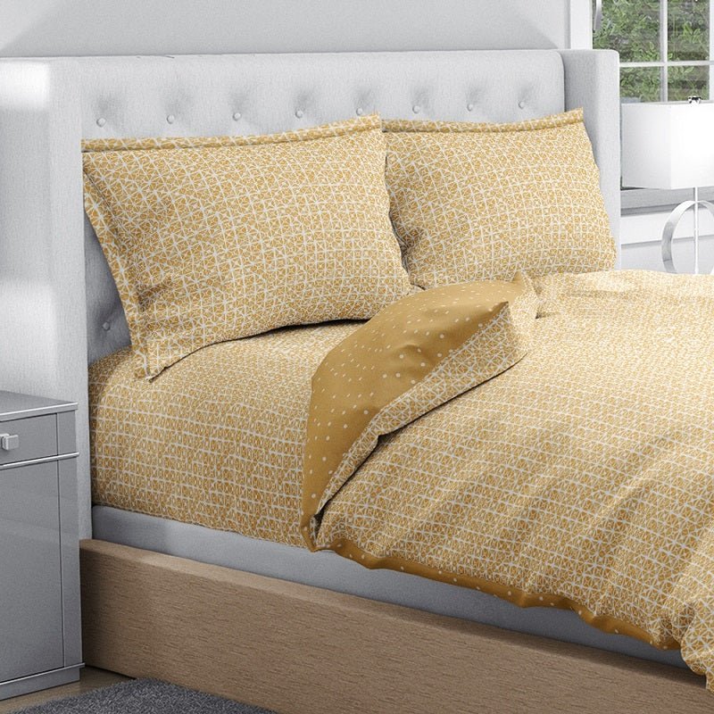 Antimicrobial 100% Cotton Majestic Grid Pillow Covers