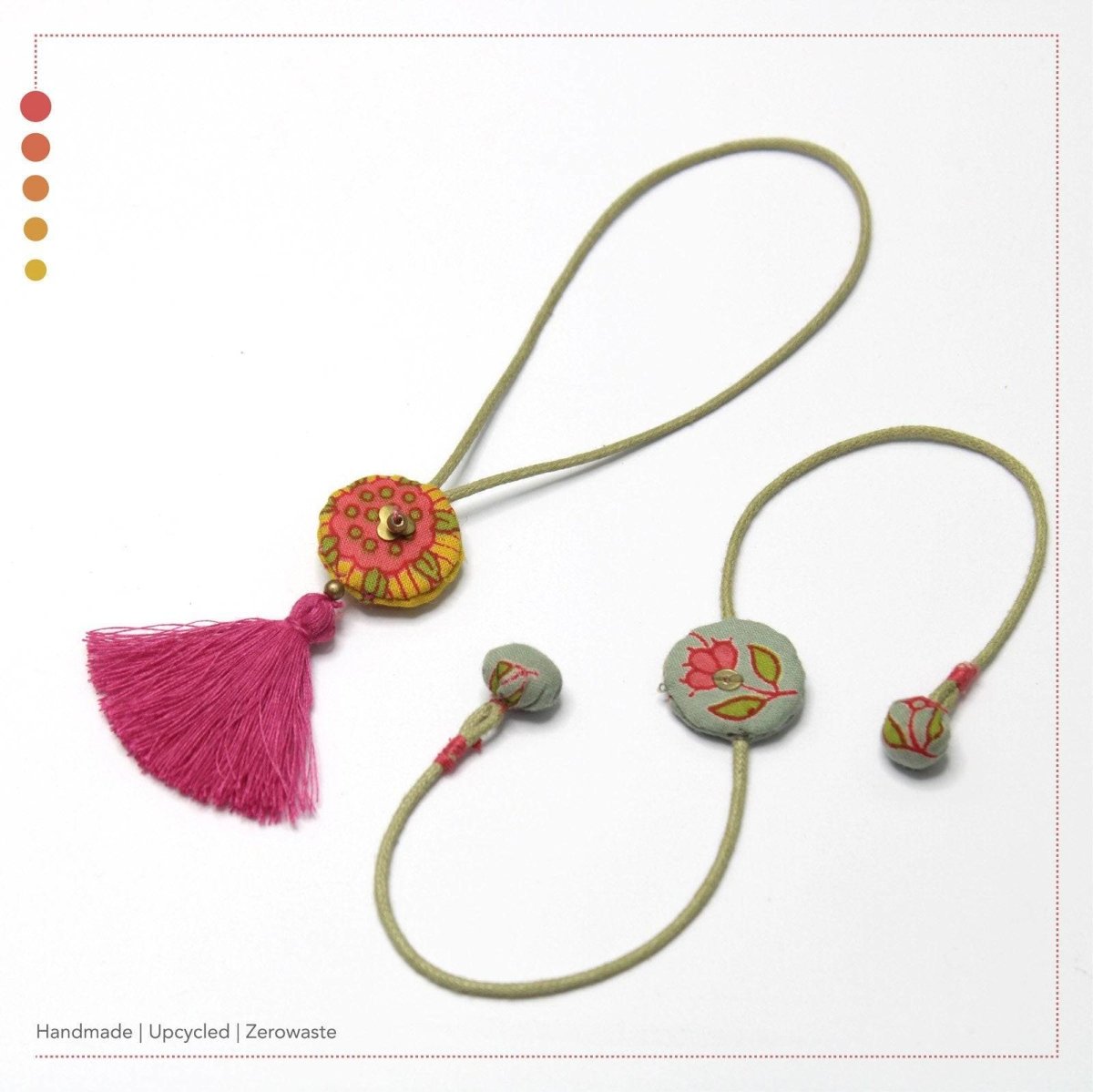 Artisanal Rakhi & Lumba  set #8