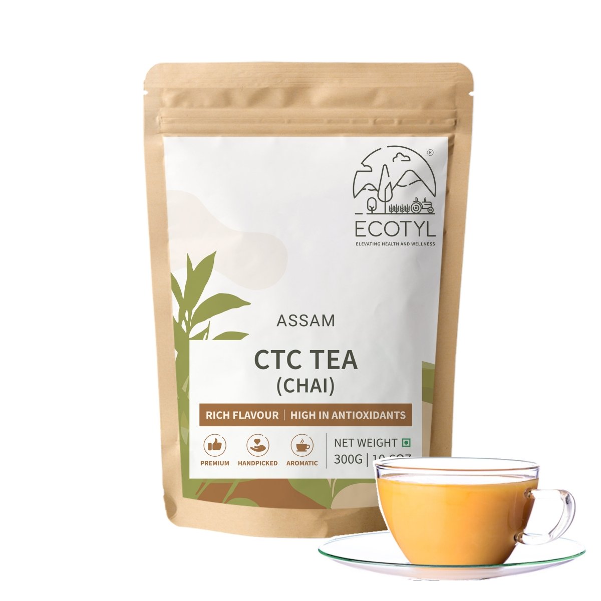 Assam Strong Flavour CTC Tea (Chai Patti) | Classic | 300g