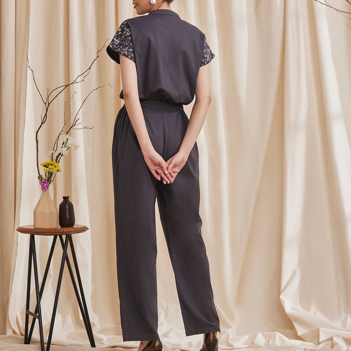 Azalea - Elegant Jumpsuit with Embroidery