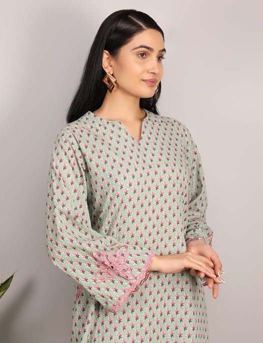 Azira- Hand Block Print Cotton Co-ord