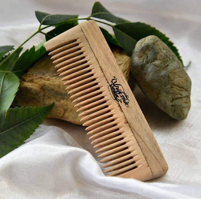 Baby Neem Wood Comb - Pack of 2