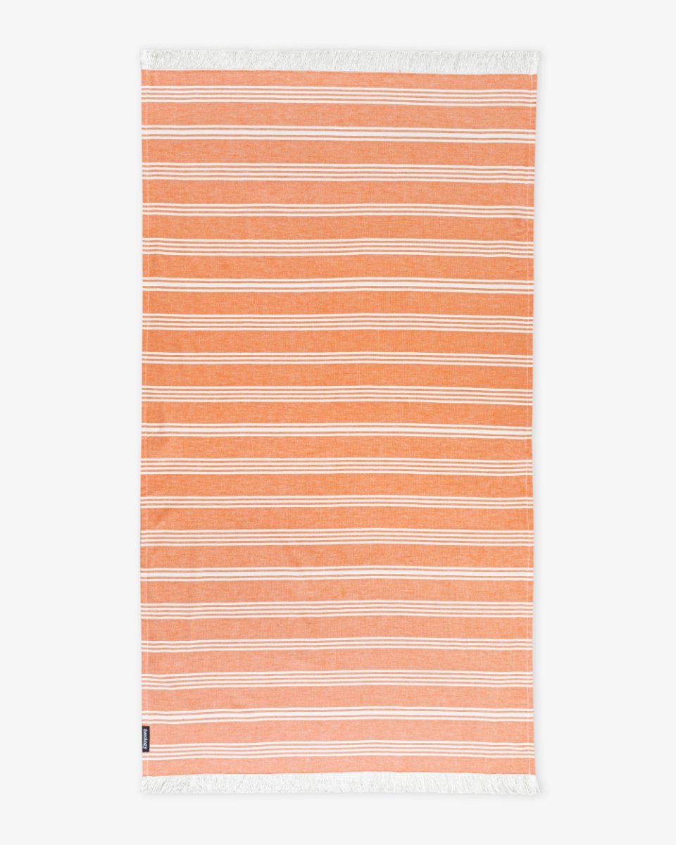 Bamboo & Cotton Blend Woven Bath Towel | Santa Fe Rust