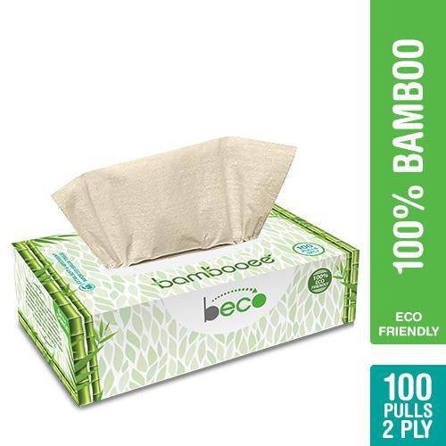 Bambooee Eco-Friendly Facial Tissue Carbox - 400 Pulls