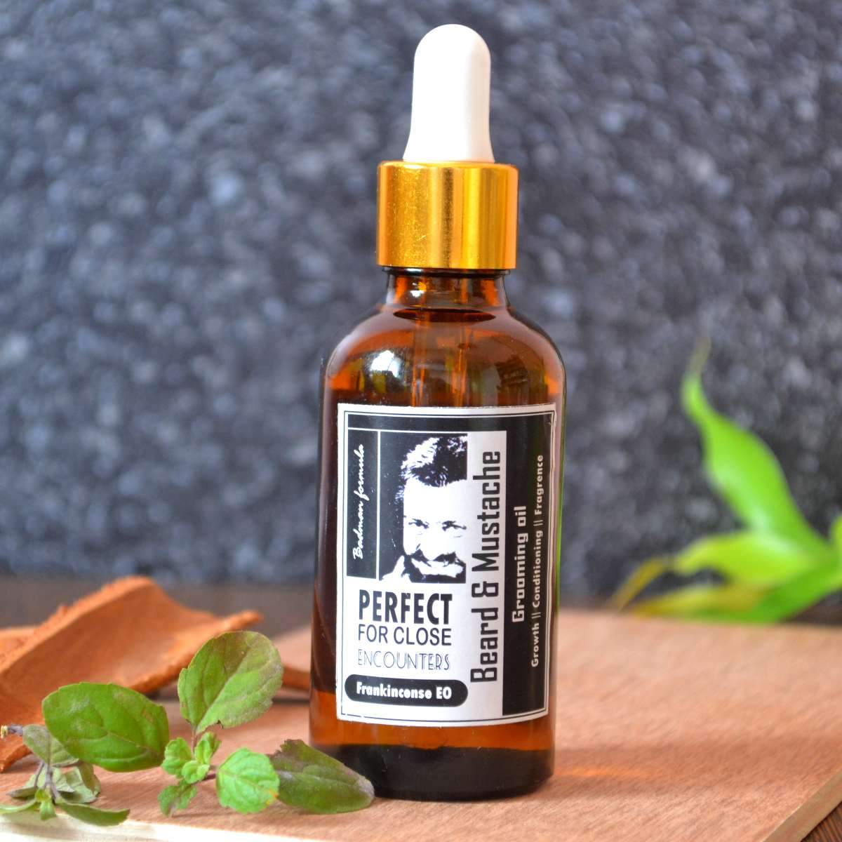 Beard & Mustache Oil | Bergamot & Frankincense accents