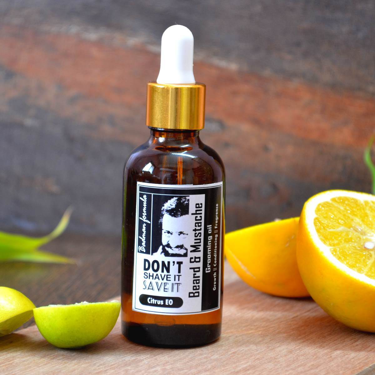 Beard & Mustache Oil | Pure Citrus Botanical