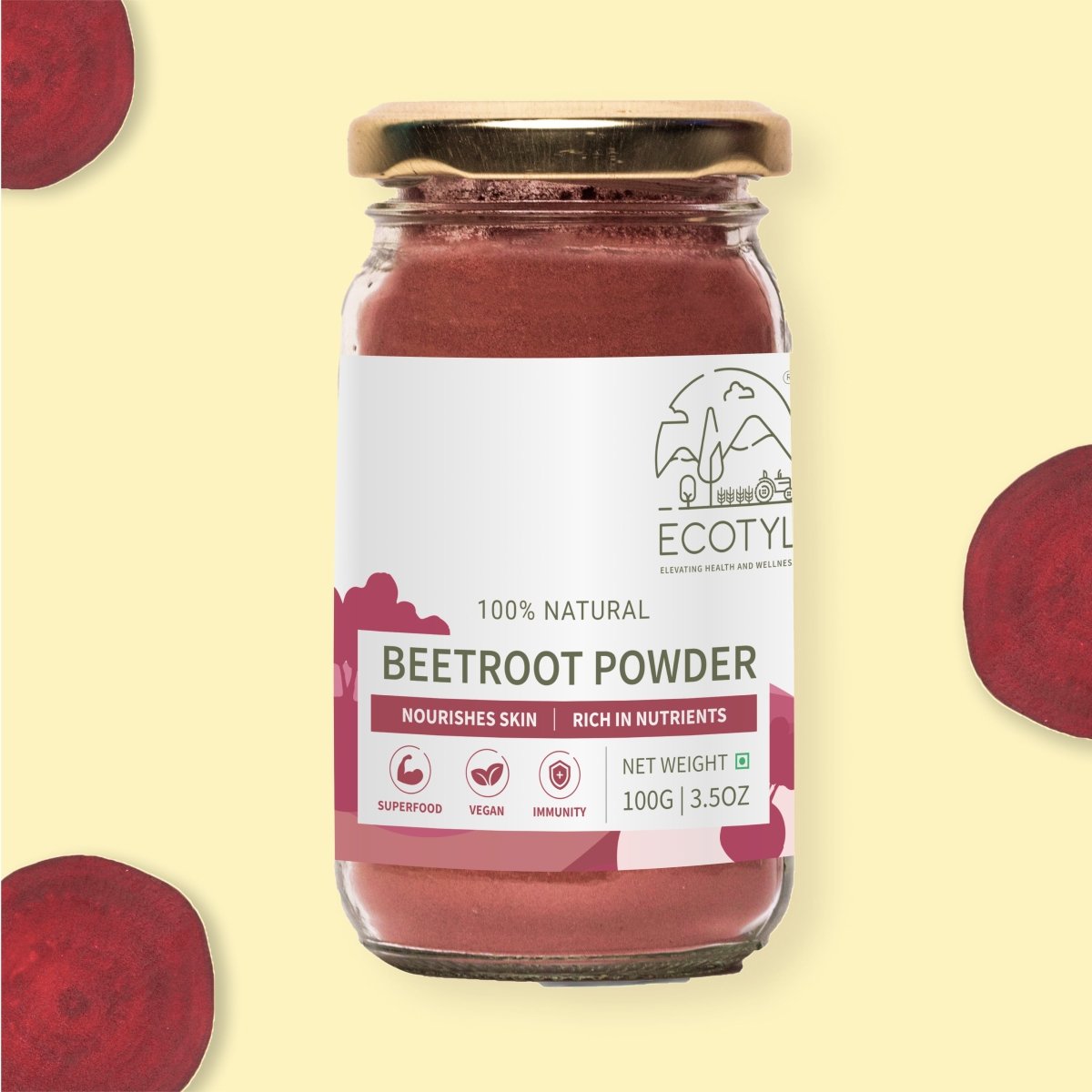 Beetroot Powder | Boosts Metabolism | Good For Skin | 100g