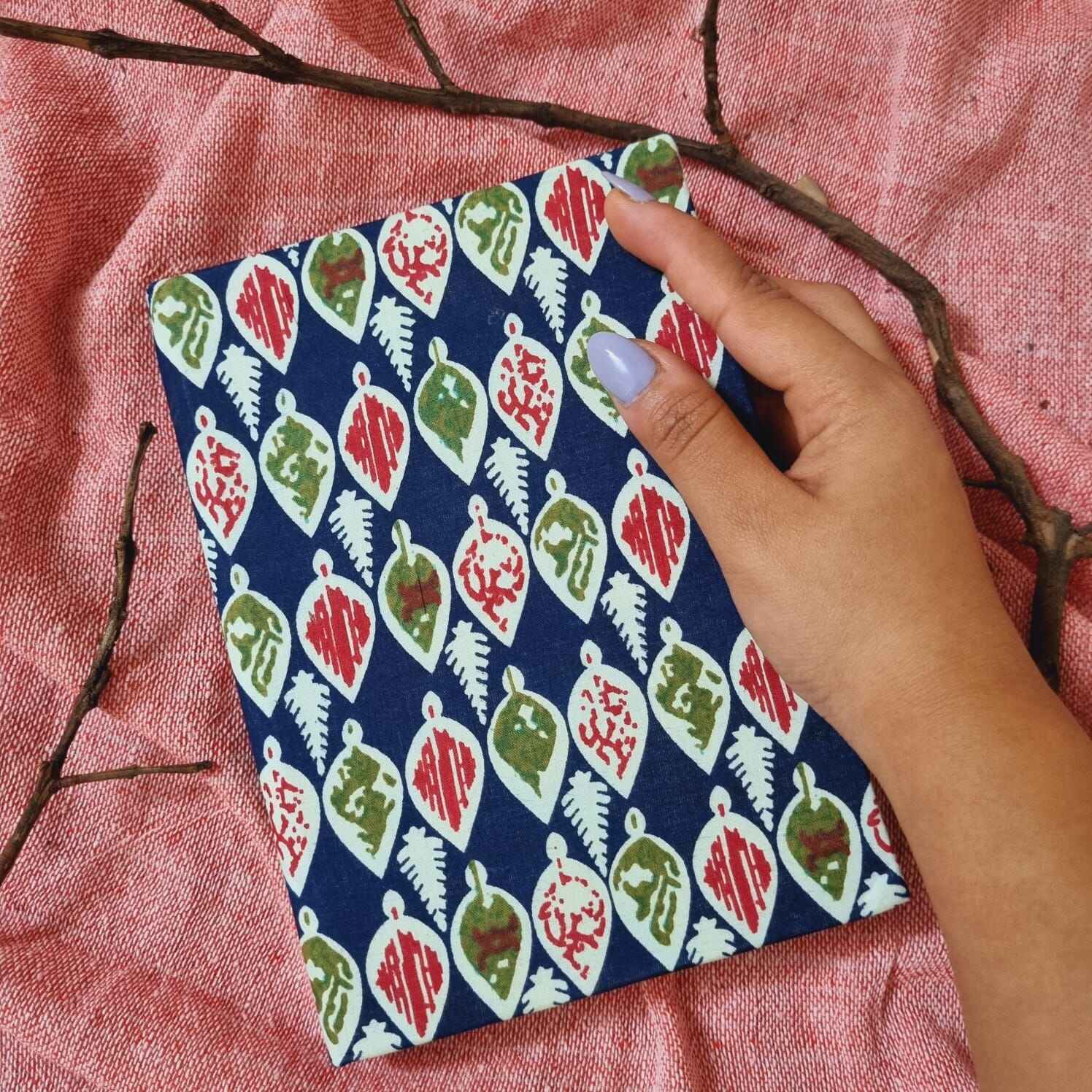 Bhaagh - Upcycled Fabric Handloom Journal-Hard-Bound