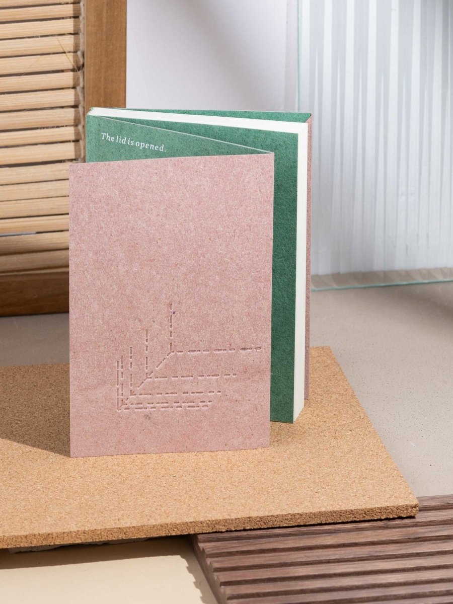 Blank Notebook - A6 | 300 gsm blended banana fibre paper