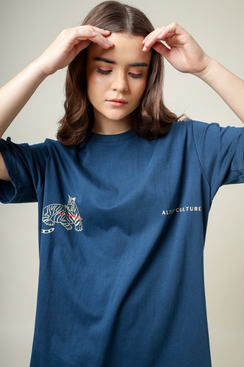 Blue Alter Culture Organic Cotton T-Shirt