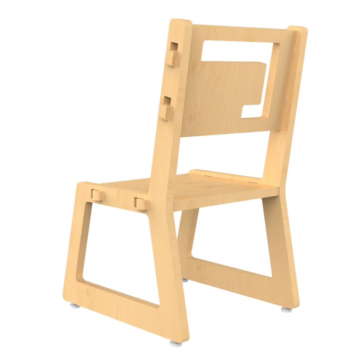 Buy Blue Apple Childrens Wooden Chair | Shop Verified Sustainable Decor & Artefacts on Brown Living™