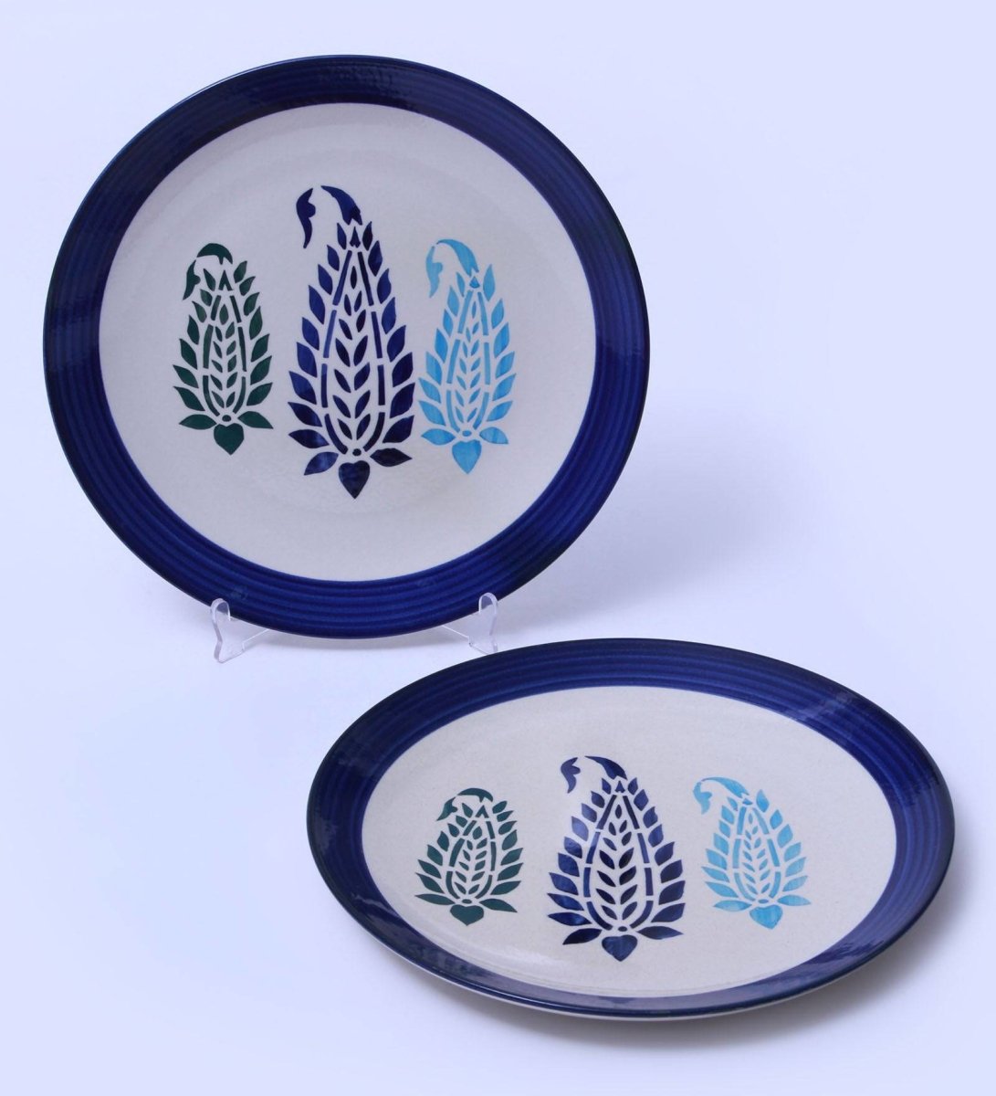 Blue Buti Dinner Plate - Set of 2