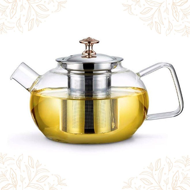 Borosilicate Glass Kettle with infuser