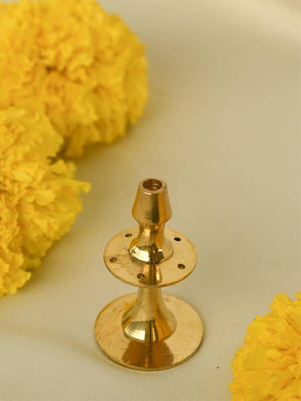 Brass Pedestal Agarbatti Stand