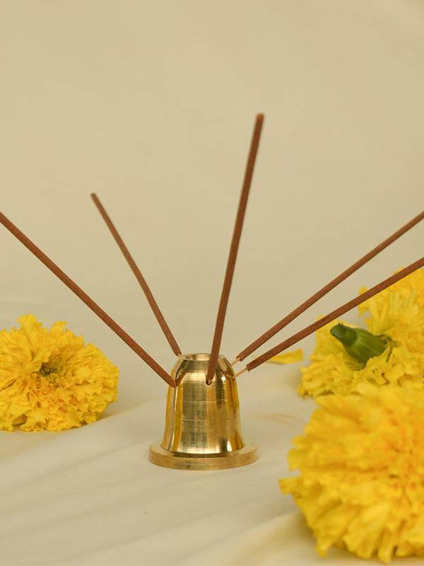 Brass Tumbler Agarbatti Stand