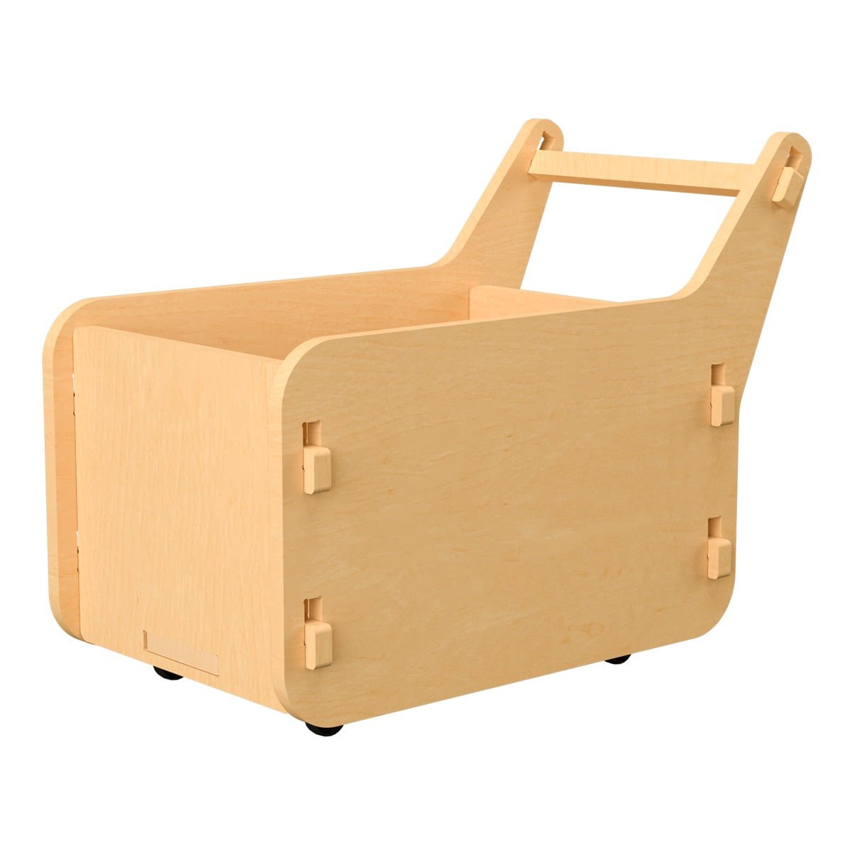 Brown Melon | Wooden Toy Cart