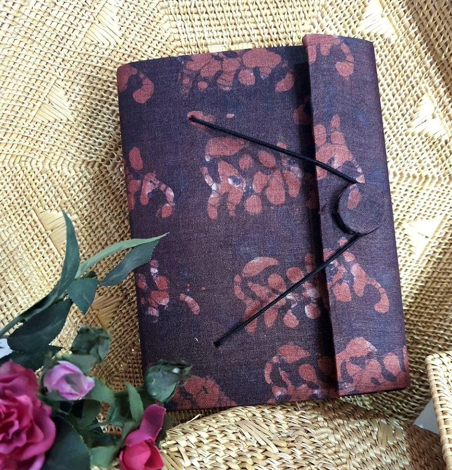 Brownie Handmade Fabric Journal