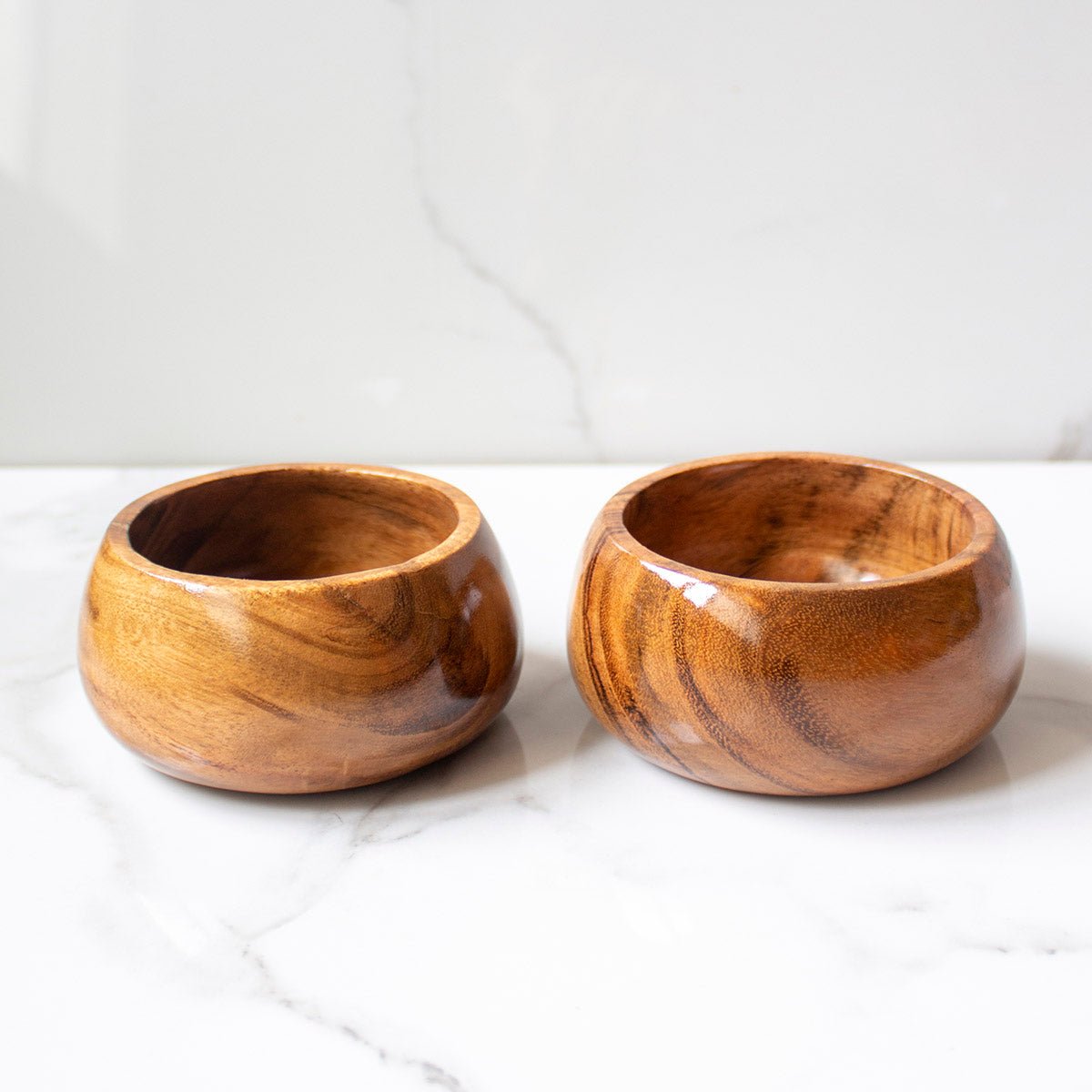 Bulgy Flat Bowl-Set of 2